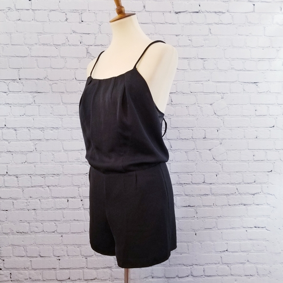 Six Crisp Days Mesh Back Romper, Size S - Picture 7 of 14